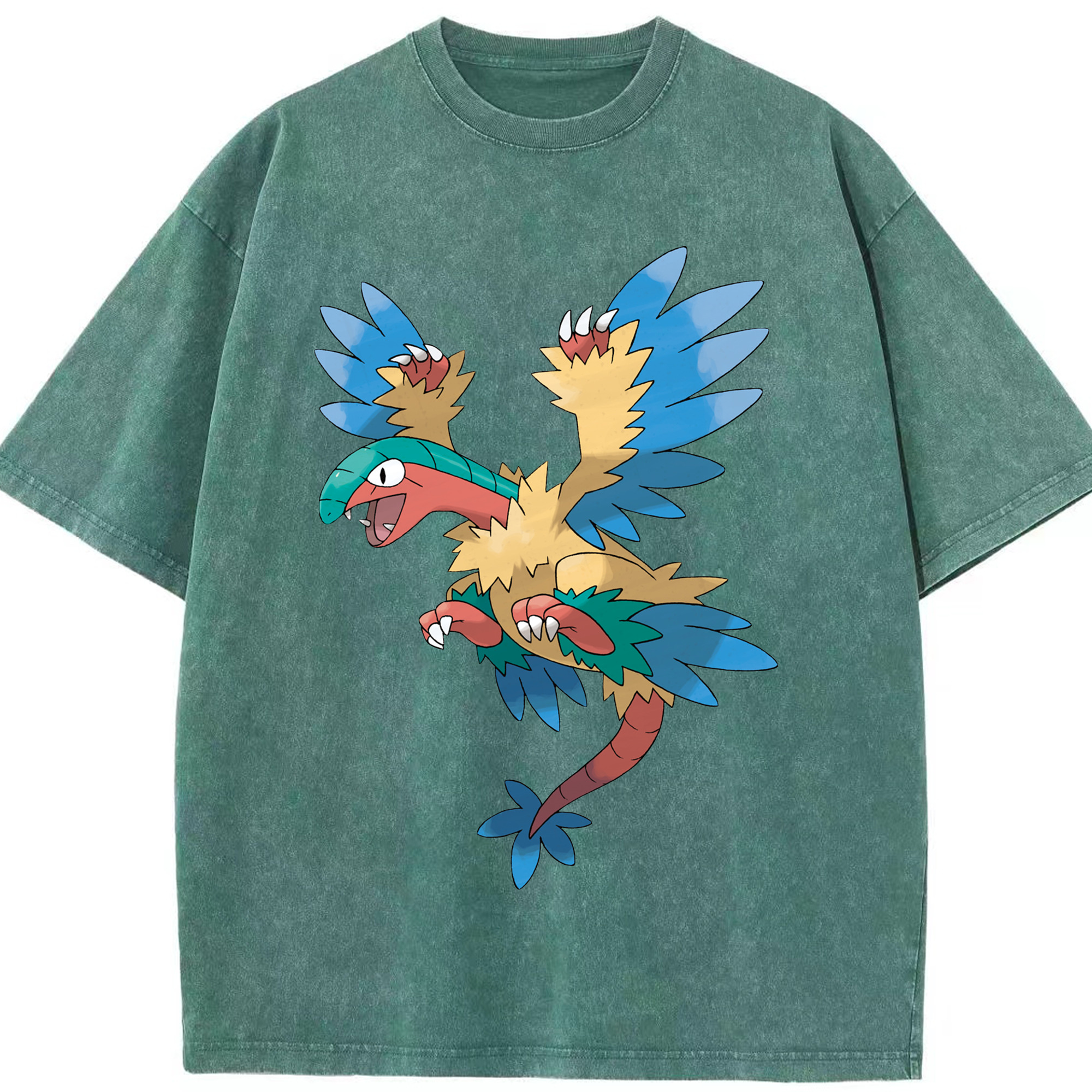 （画像用） ポケットモンスター Pokémon 綿100% ヴィンテージ風 半袖Tシャツ（フロントプリント）